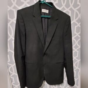 Saint Laurent Mens Wool Jacket Uniform Black